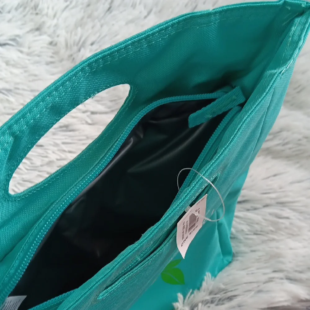 Old Navy Teal Cooler Bag with Lemon Design - Picture 2 of 3